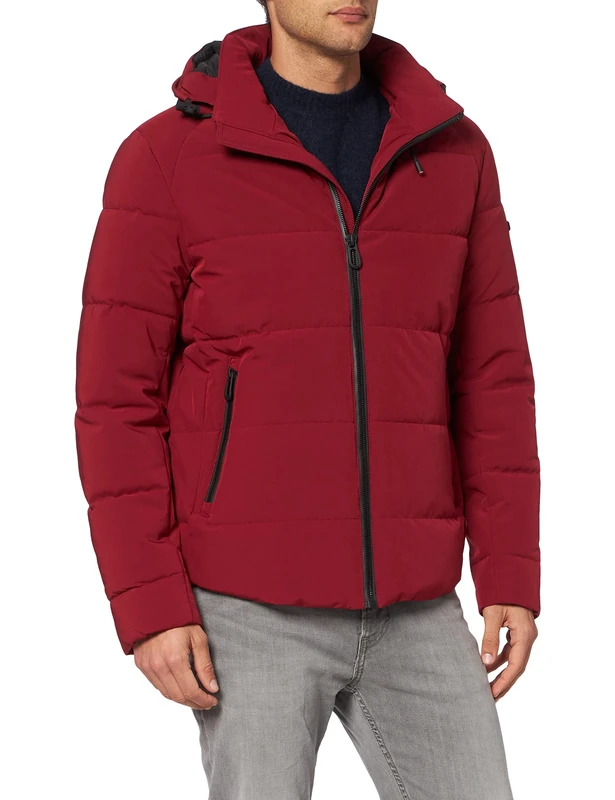 Bugatti Jacke Men's Jacket, red, 16