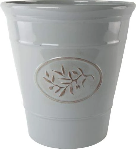 Garden Superstore Olive Planter 30cm - Grey Effect