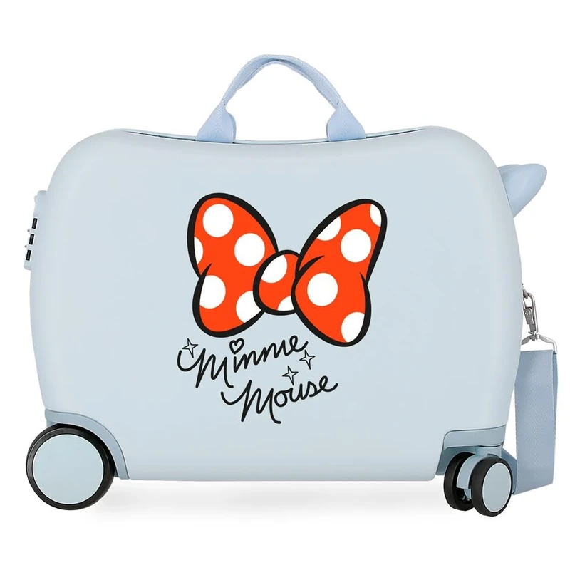 Disney Good Vives Only Children's Suitcase Blue 50 x 38 x 20 cm Rigid ABS Side Combination Closure 34L 3 kg 4 Hand Luggage