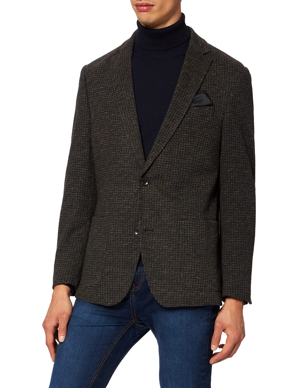 Bugatti Men's 898133-89640 Casual Blazer, Brown, 44R