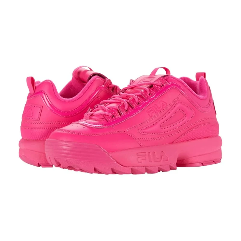 Fila Women's Disruptor II Premium (Pink Glow/Pink Glow/Pink Glow, Numeric_7)