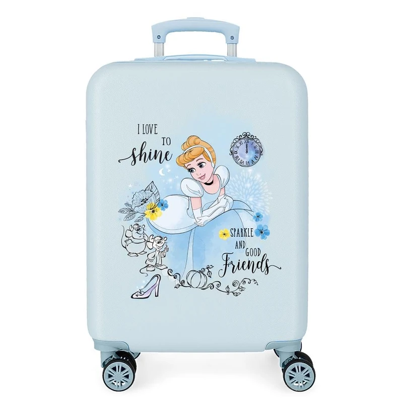 Disney Princess Celebration Wash Bag, Cenicienta (Blue) - 4481722,38x55x20 cms