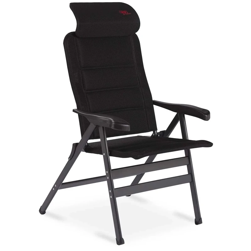 Crespo Chair, Aluminium, Black, One Size
