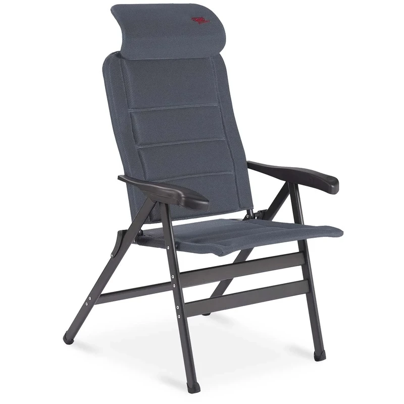 Crespo Chair, Aluminium, Grey, One Size