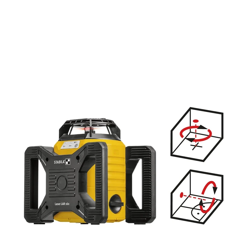 LAR 160 Rotation Laser Set, 5 Piece