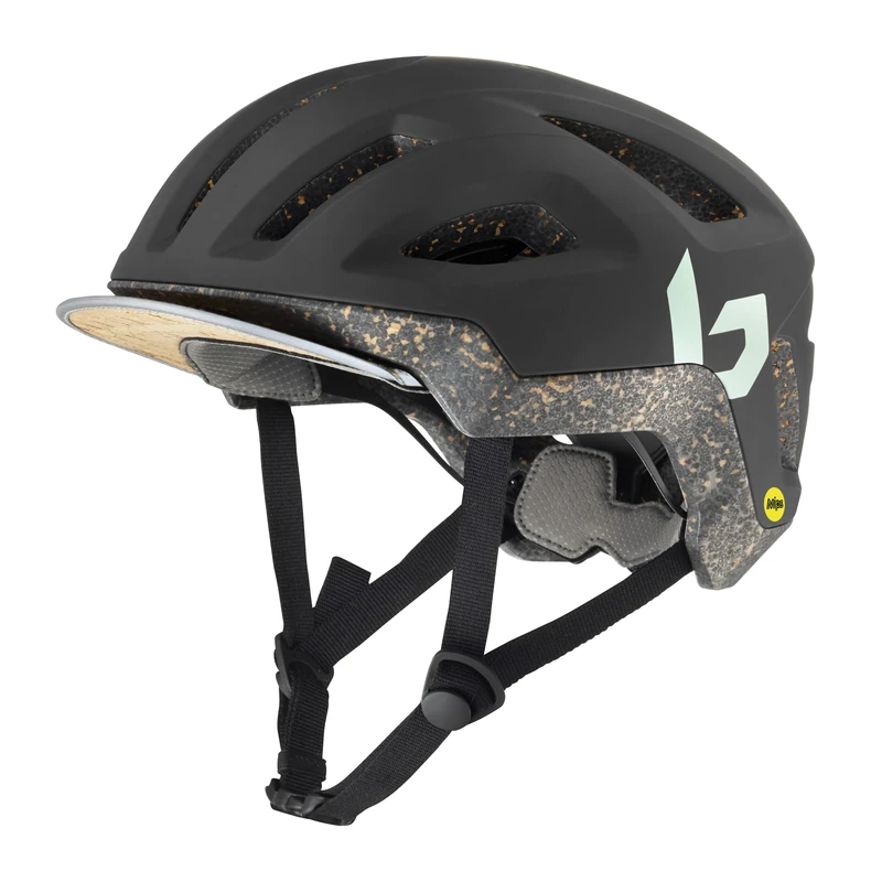 Bollé - React MIPS, Dark Green Matte, No Lens Reference, Large, Bike Helmets, Unisex, Adult