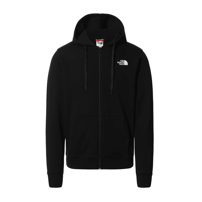 The North Face - Men's Graphic Collection Full-Zip Fleece Hoodie - Graphic Hoodie - Fleece Jumper - Activewear for Men - TNF Black, L