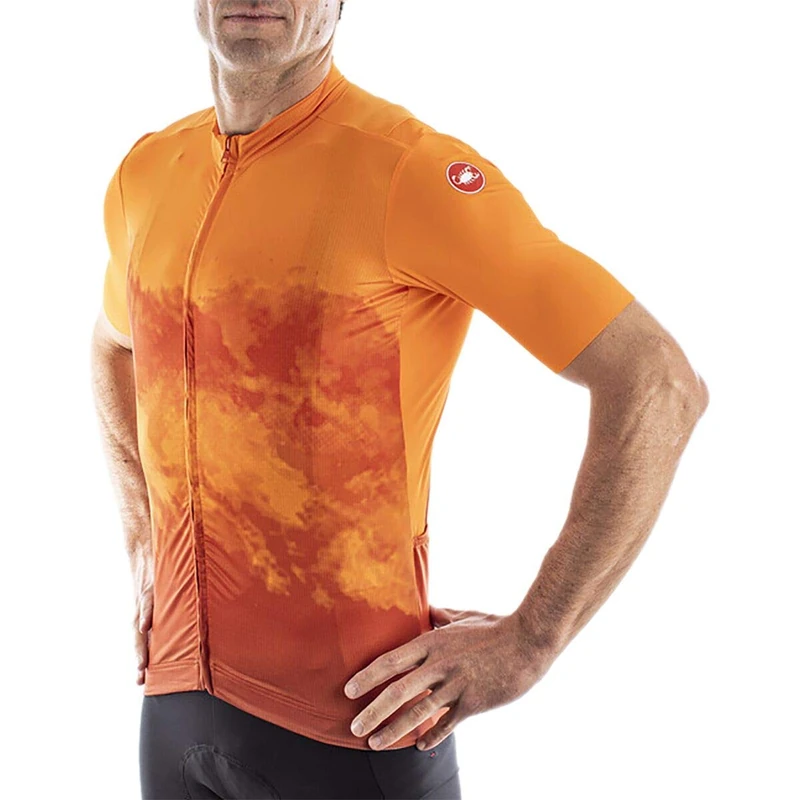 Castelli 4521009-036 Dust Jersey Men's T-Shirt Orange XS