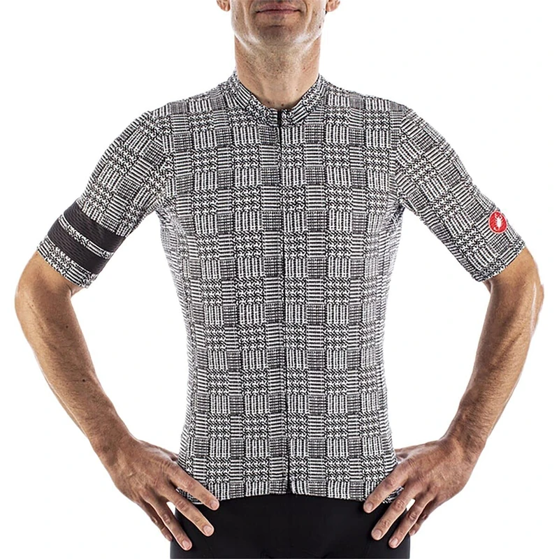 CASTELLI 4521017-101 Maison Jersey Men's T-Shirt Black/White XXXL