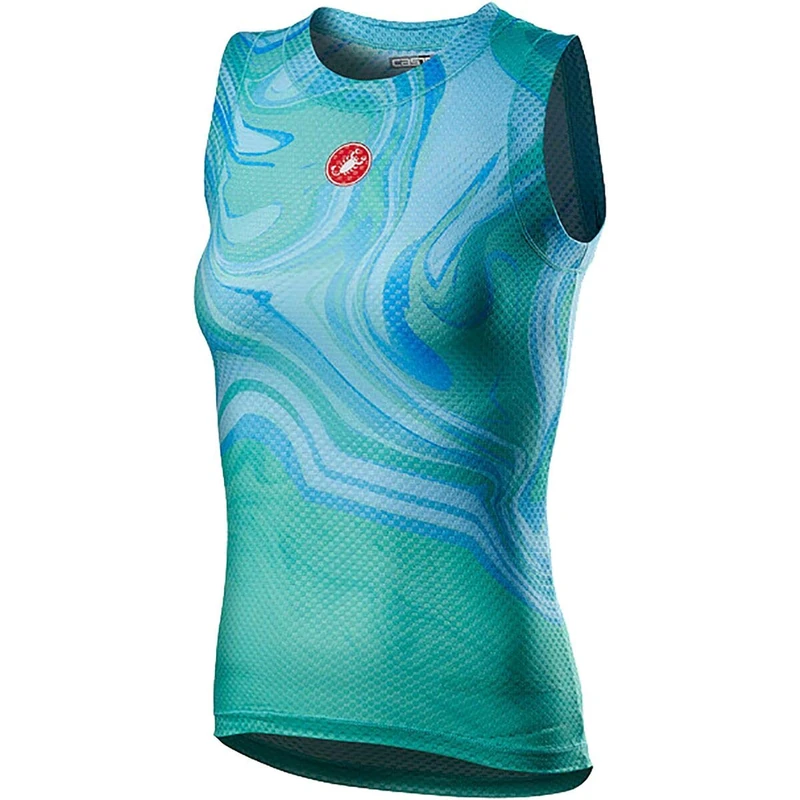 CASTELLI 4521060-479 PRO Mesh W S.Less T-shirt Woman Light Blue XL