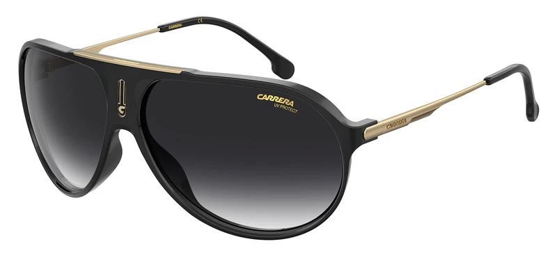 Carrera HOT65 Black/Grey Shaded 63/11/135 unisex Sunglasses