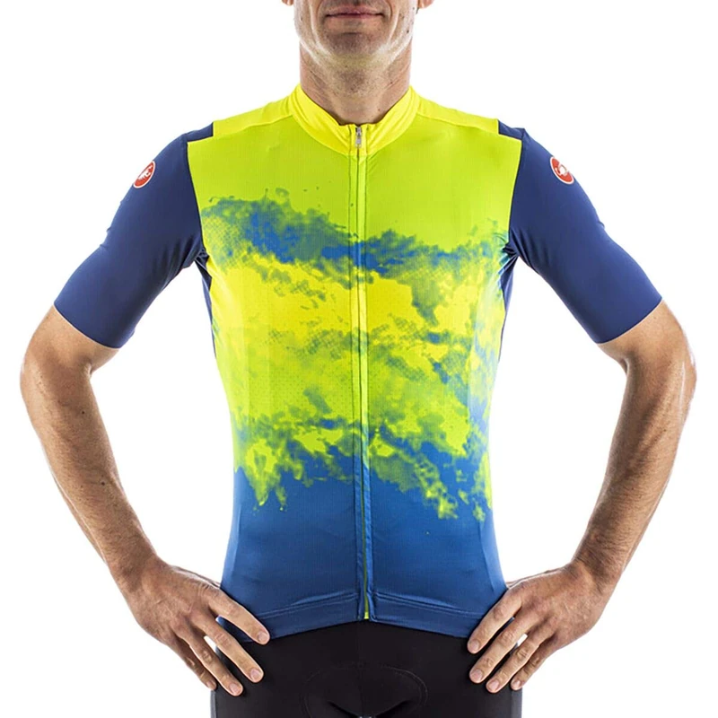 CASTELLI 4521009-032 Dust Jersey Men's T-Shirt Yellow Fluo XXXL - Image 1