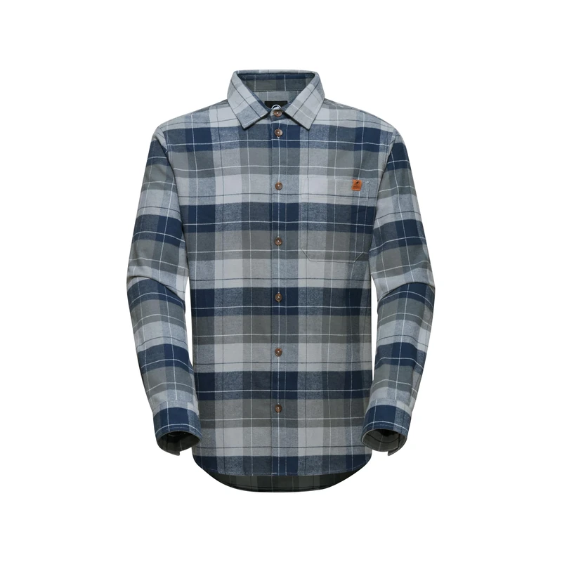 Mammut Trovat Longsleeve Shirt Men Steel-Marine M