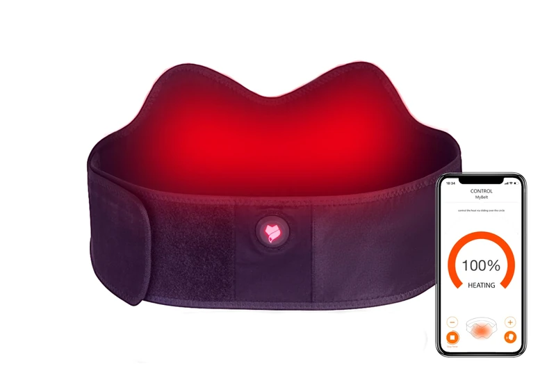 Vulpés Smart Heated Belt for Lower Back, Kidney and Pelvic Area (Without PowerBank)