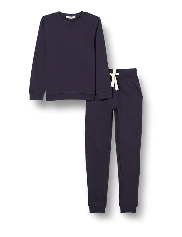 MINYMO Unisex Sweatshirt Set Blouse. - - 4 Years Dark Navy