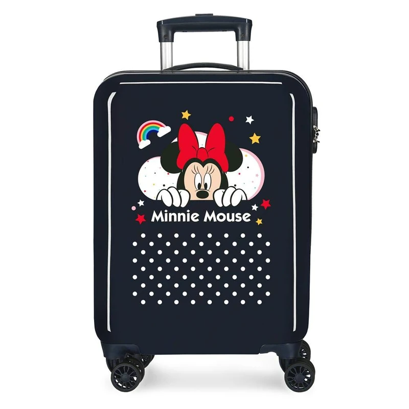 Pepe Jeans Kim Multi-Coloured Cabin Suitcase 40 x 55 x 20 cm Rigid ABS Integrated TSA Lock 38.4L 2 kg 4 Double Wheels Hand Luggage