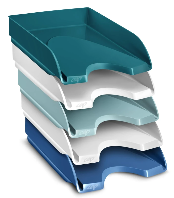 CEP Riviera Pack (5 Riviera Letter Trays) 200+ Rim x5