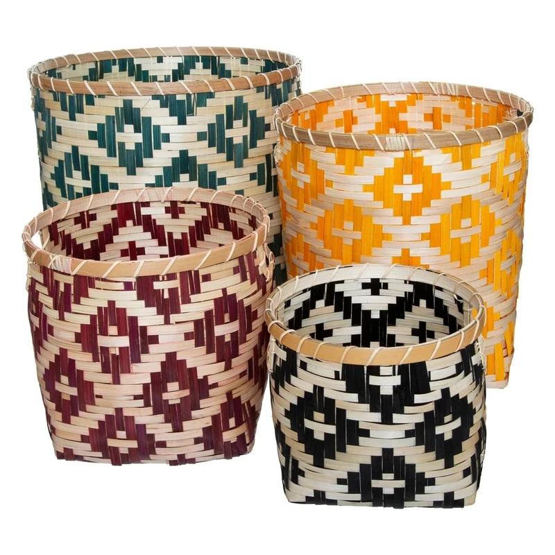 Multico Haci Bamboo Basket x 4