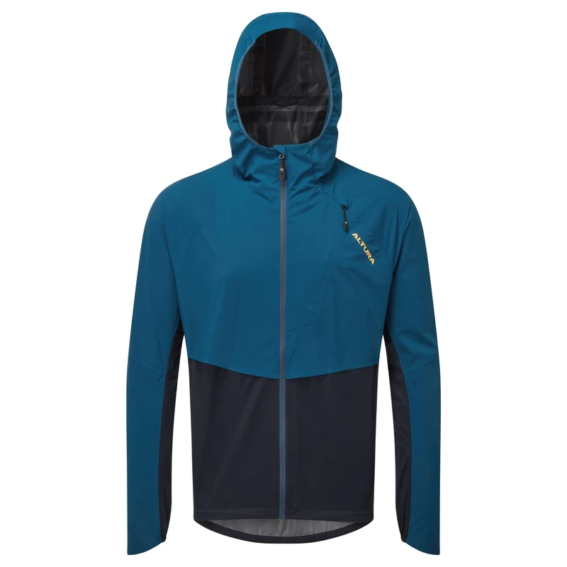 Altura Mens Esker Waterproof Packable Mountain Bike Jacket - Blue/Navy - XX-Large