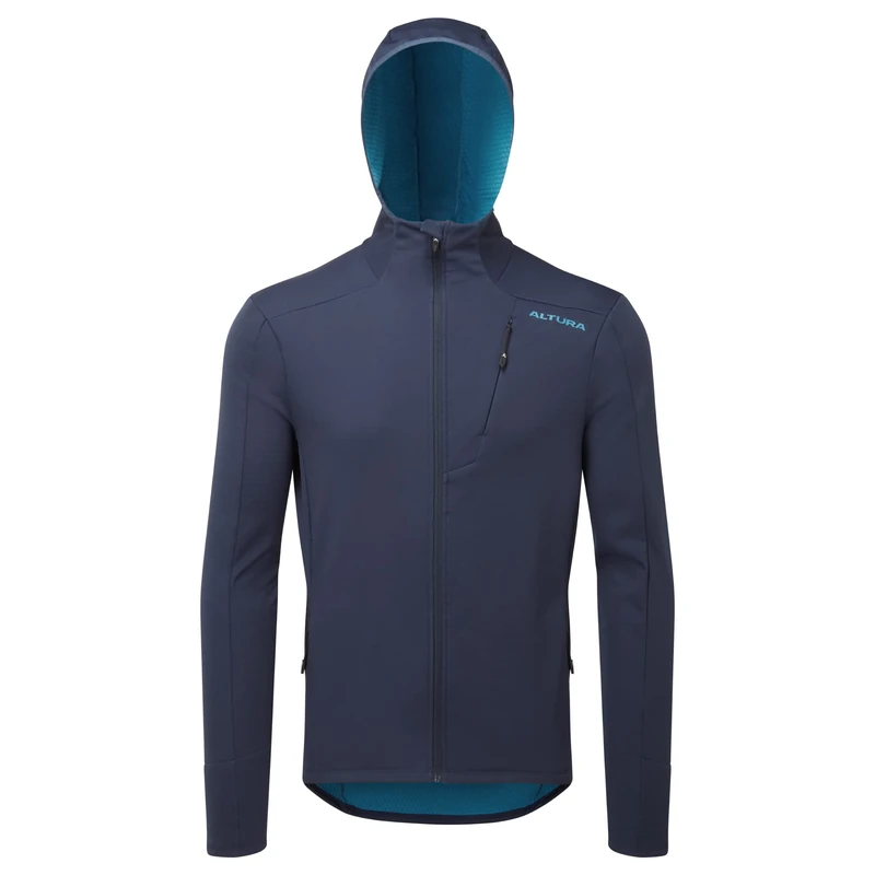 Altura Men's Cave Softshell Hoodie, NAVY/BLUE, S UK