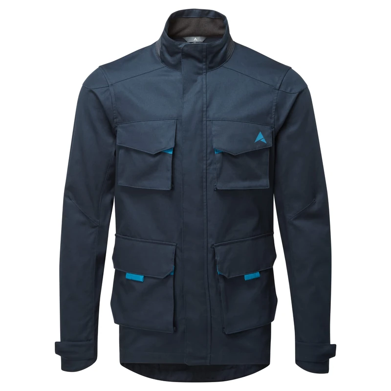 Altura Mens Grid Field Water Repellent Reflective Cycling Jacket - Navy - Medium