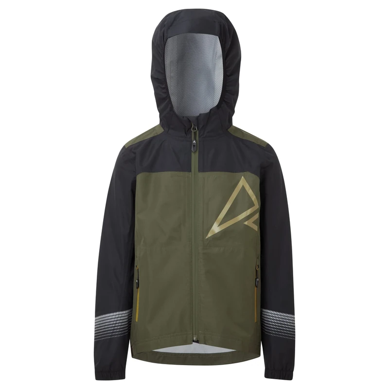 Altura Unisex Kids Spark Jacket, BLACK/OLIVE, 9 Years UK - Image 1