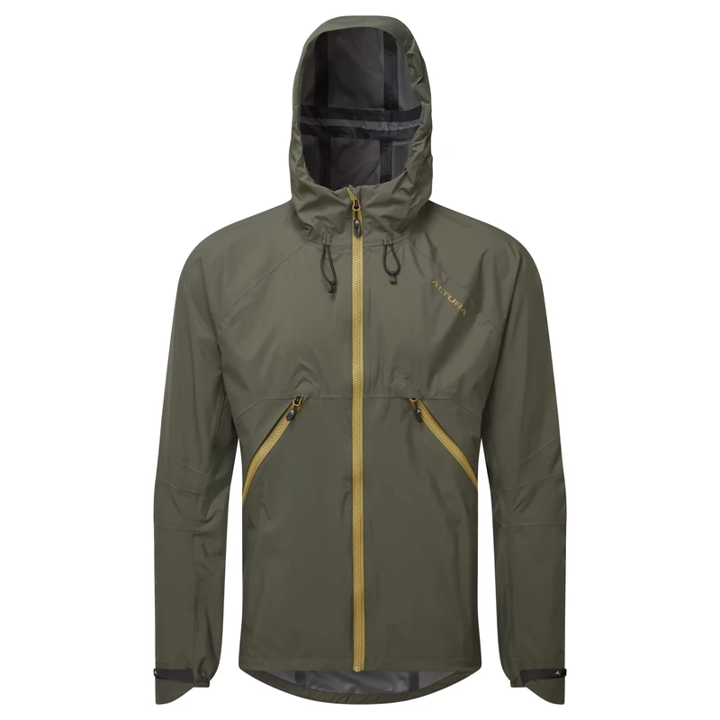 Altura Ridge Pertex Waterproof Windproof MTB Jacket - Olive Small