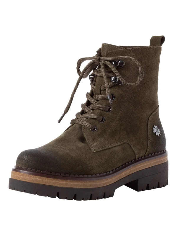 Marco Tozzi Women's Guido Maria Kretschmer 2-2-85404-27 Fashion Boot, Olive, 6 UK