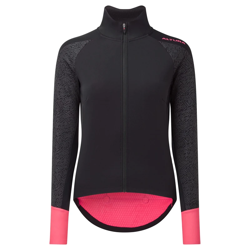 Altura Womens Endurance Mistral Softshell Thermal Water Repellent Cycling Jacket - Black - 14