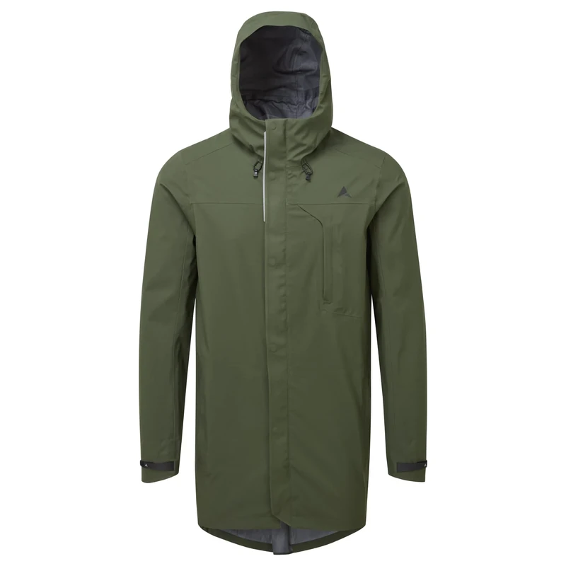 Altura Mens Grid Parka Waterproof Reflective Cycling Jacket - Olive - X-Large