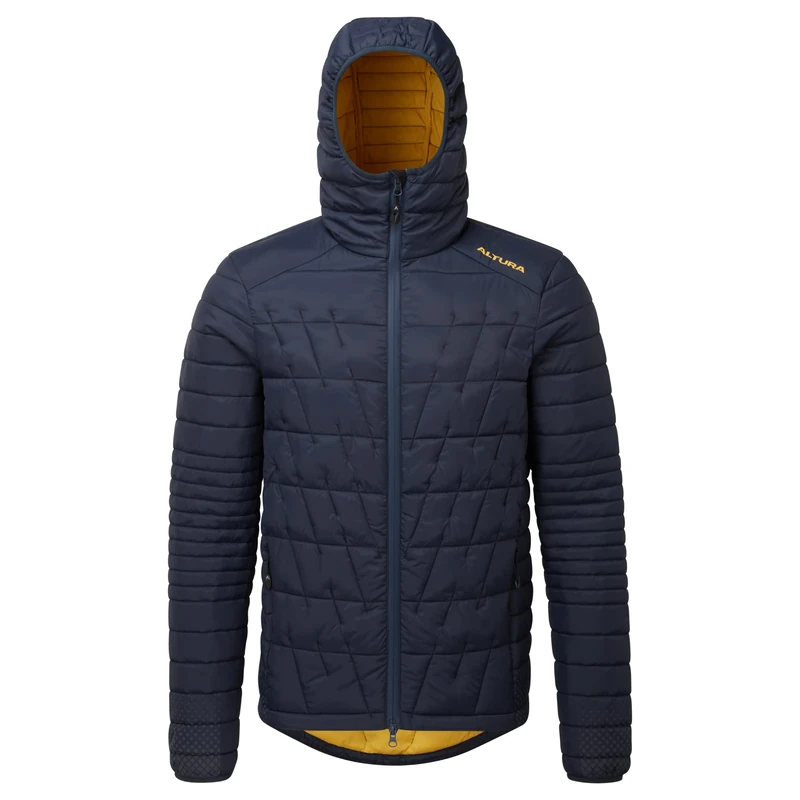 Altura Mens Twister Waterproof Insulated Reflective Cycling Jacket - Navy - Large - Image 1