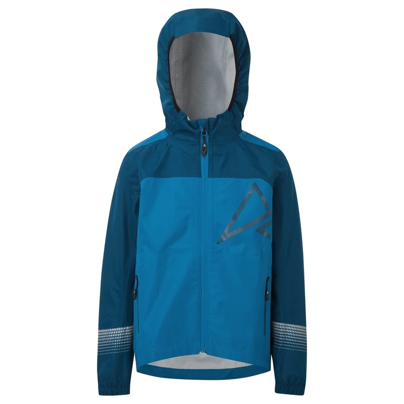 Altura Spark Kid's Jacket: Windproof, water-resistant, reflective details, lightweight, breathable, and bright colours for visibility