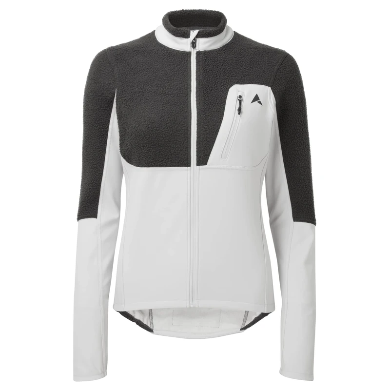 Altura Womens All Roads Thermal Water Repellent Cycling Fleece - Light Grey - 18