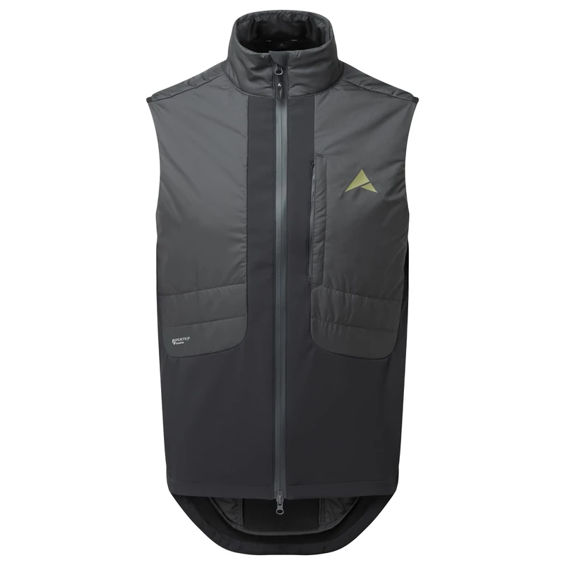 Altura Mens Esker Dune Water Repellent Insulated Windproof Mountain Bike Gilet - Black/Carbon - 3X-Large
