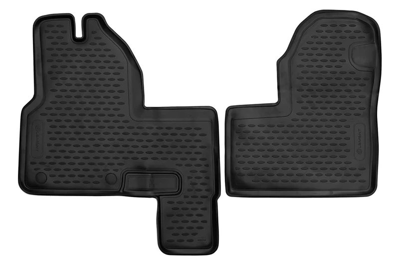 Element Perfectly fitting rubber mats for IVECO Daily (IV V) 2011 - Front