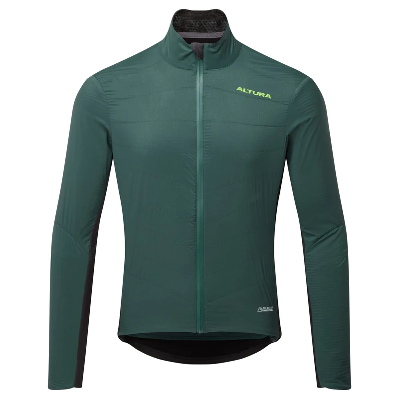 Altura Mens Endurance Blast Thermal Water Repellent Cycling Jacket - Dark Green - 3X-Large