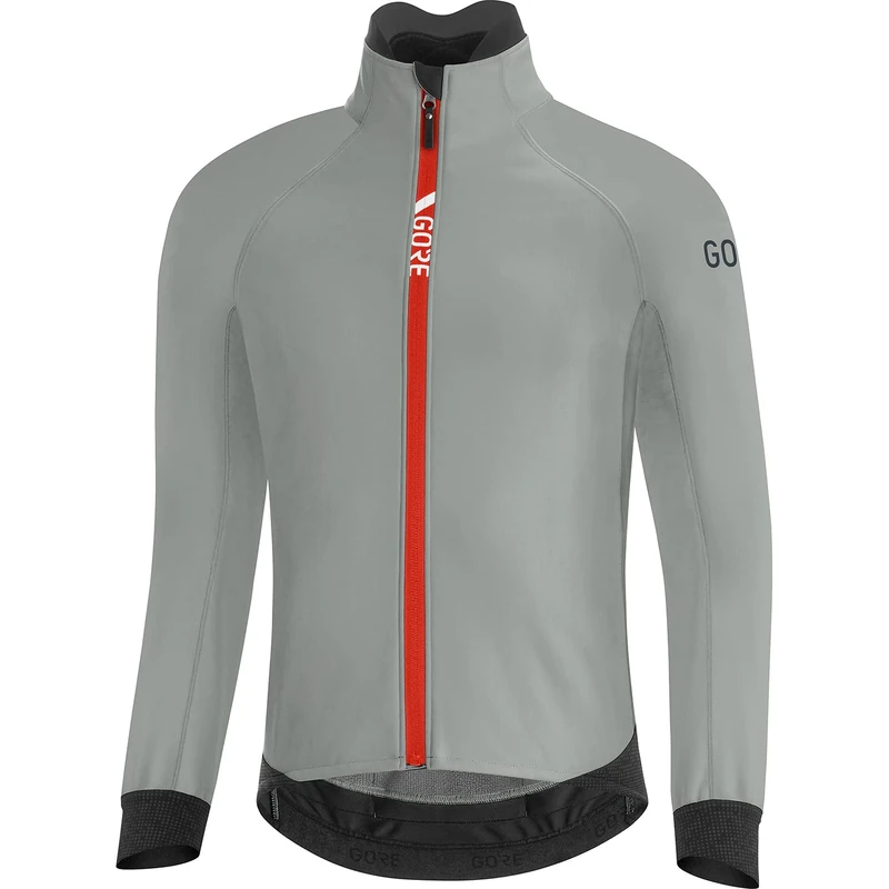 GORE WEAR Men's Thermo Cycling Jacket, C5, GORE-TEX INFINIUM, XXL, Lab Gray