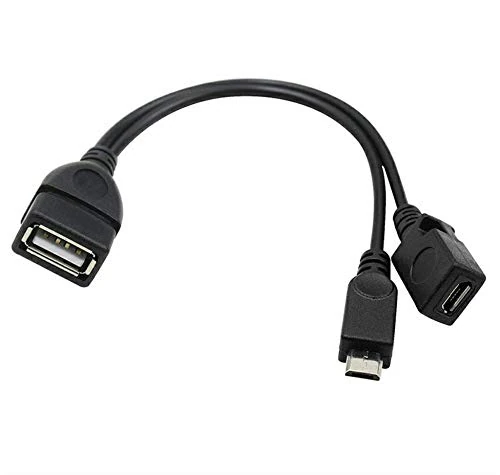 ELKY USB Port OTG Adapter for AMAZON FIRE TV STICK 2 TV 3 4K Samsung Andriod Micro USB