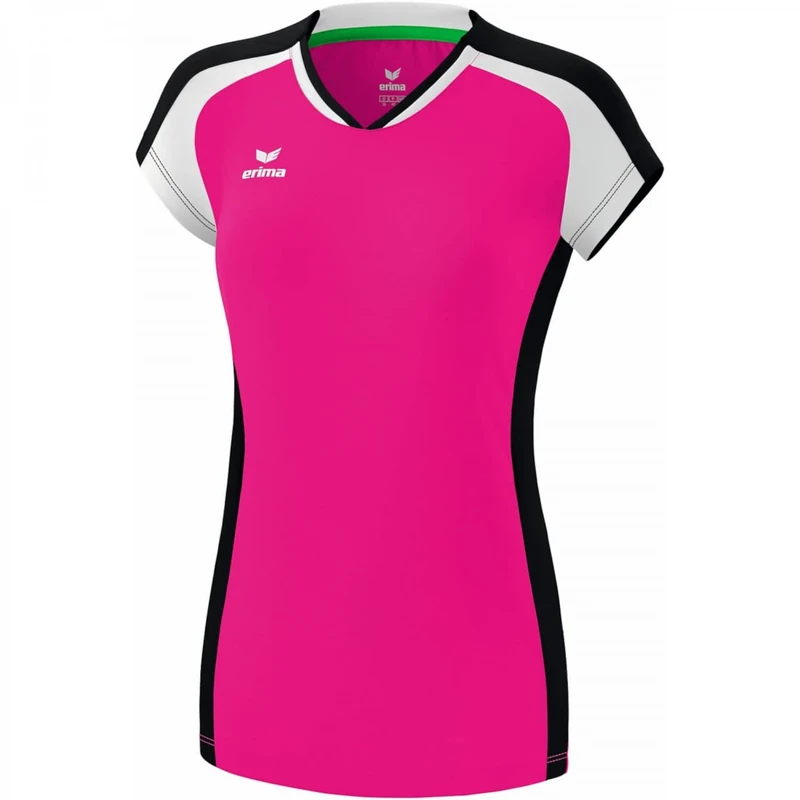 Erima Elfcam Erima Women's Gandia Shirt, Womens, Shirt, 6282104, Pink Glo/Black/White, 48 (EU)