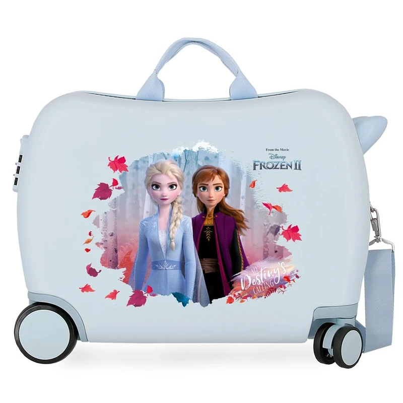 Disney Frozen In the Woods Children's Suitcase Blue 50 x 39 x 20 cm Rigid ABS Side Combination Closure 34L 2.1 kg 4 Hand Luggage
