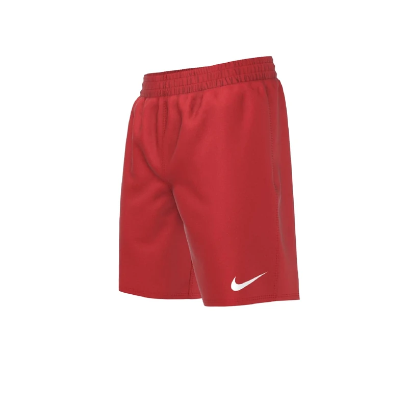 NIKE 6-Inch Volley Shorts for Children, Boys, Swim Briefs, NESSA779-614, University Red, 8 Years
