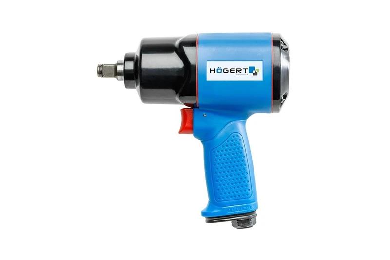 Högert Technik HT4R622 Pneumatic Impact Wrench Black/Blue/Silver