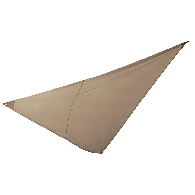 Essenciel la déco s'installe dehors Canvas Shade, Polyester PVC, Taupe, 5m x 5m x 5m - Image 1