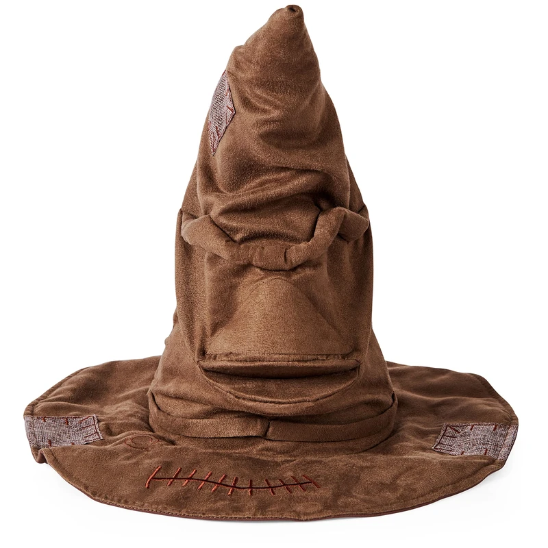 Spin Master Wizarding World Harry Potter - Interactive Talking Hat with Sound Toy for Kids Ages 5+, Officially Licensed, Italian Version