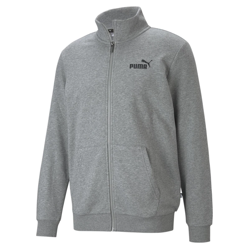 PUMA Men's Ess Track Jacket Tr 1731021031, Medium Gray Heather, M UK - Image 1