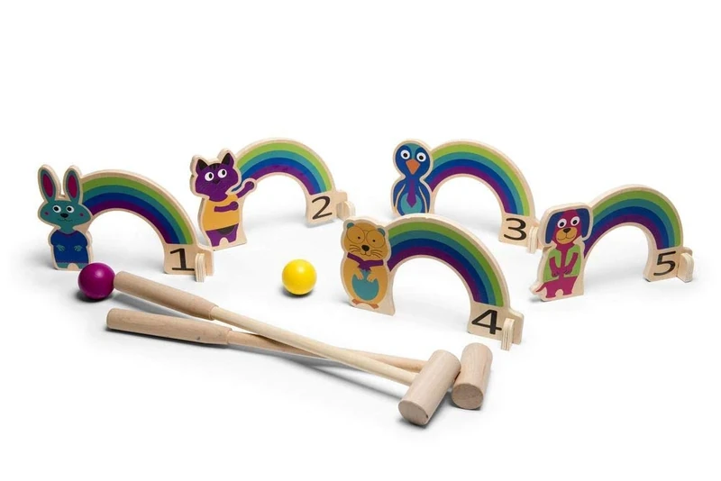 BS Toys GA383 Rainbow Crocket, Mix