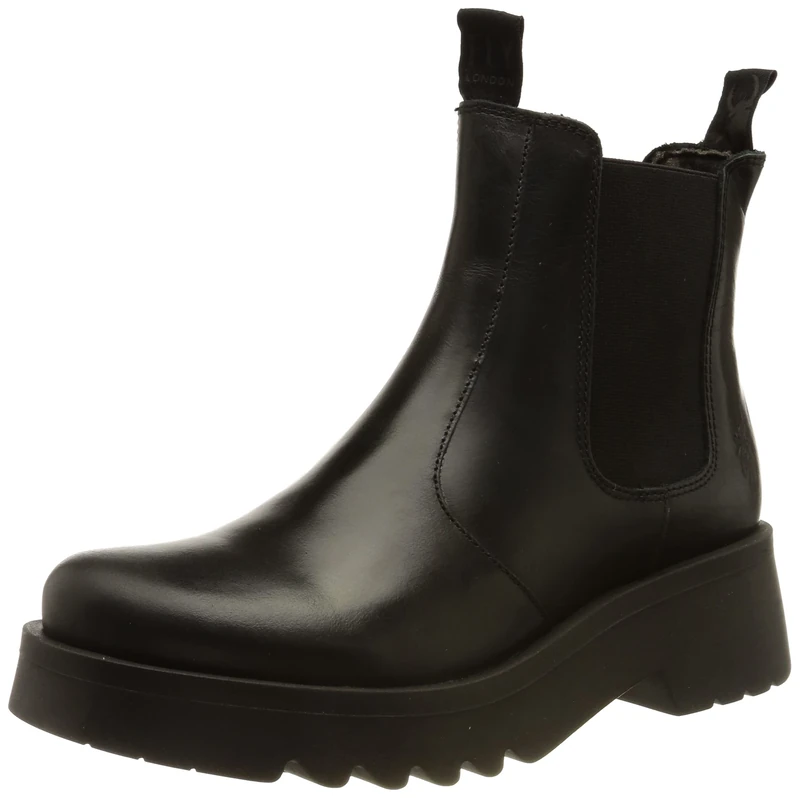 Fly London Women's Medi789fly Chelsea Boot - Black, 7 UK