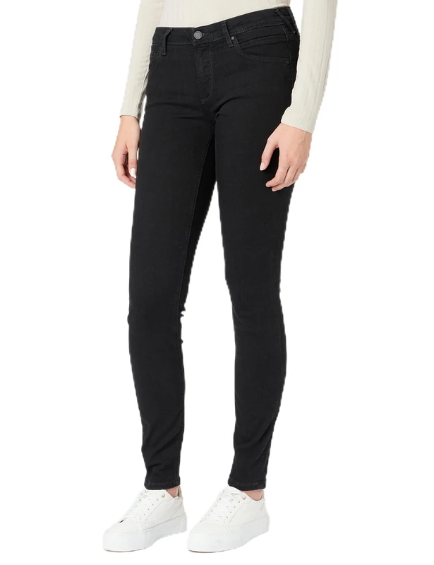 Marc OߴPolo Denim Women's Slim Fit Jeans with Stretch, Black (Multi/Worn Out Black), W25/L32