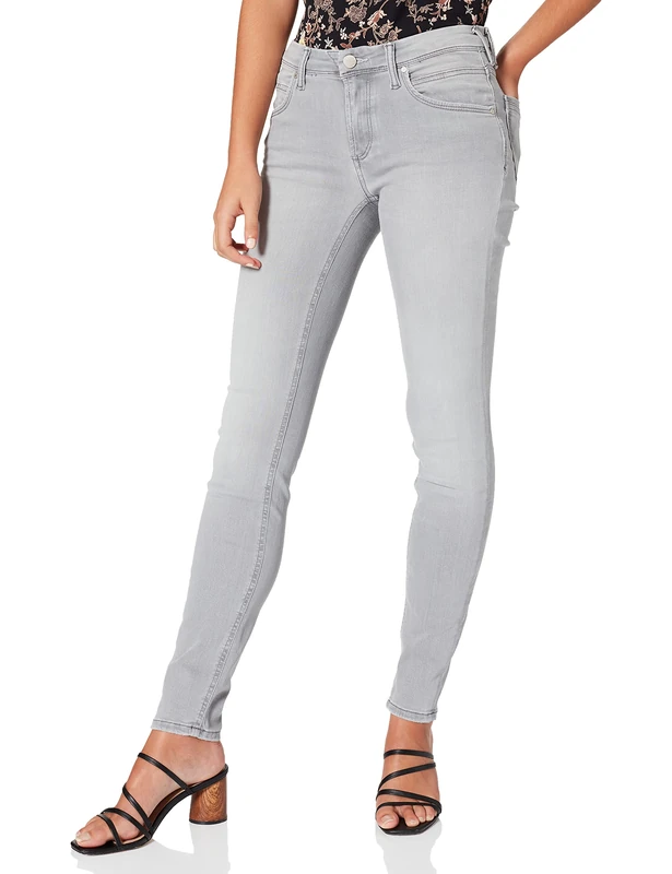 Marc OߴPolo Denim Women's Slim Fit Jeans with Stretch, Grey (Every Day Grey Wash), W28/L34