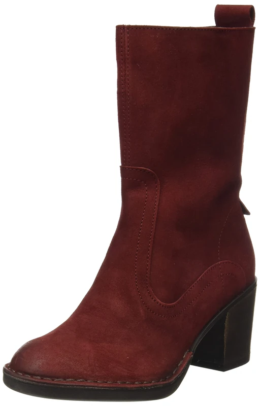 Fly London Women's BORE072FLY Ankle Boot, DK. RED, 5 UK